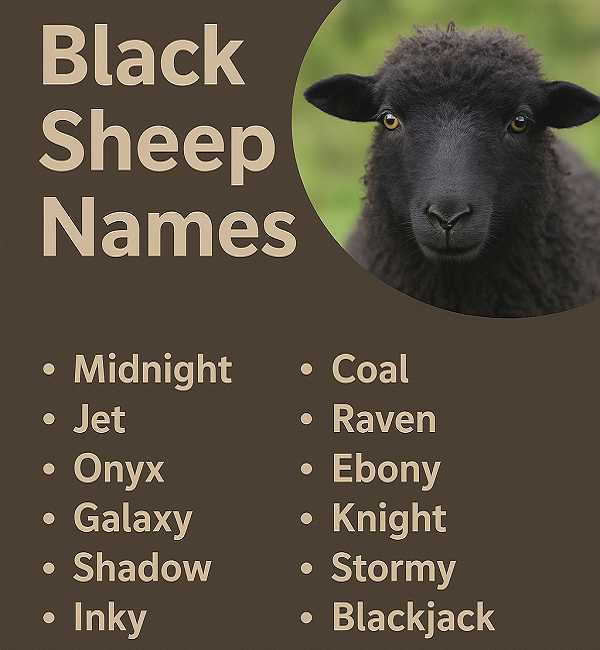 Black Sheep Names
