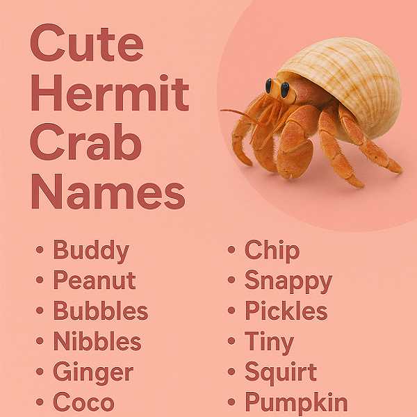 Cute Hermit Crab Names