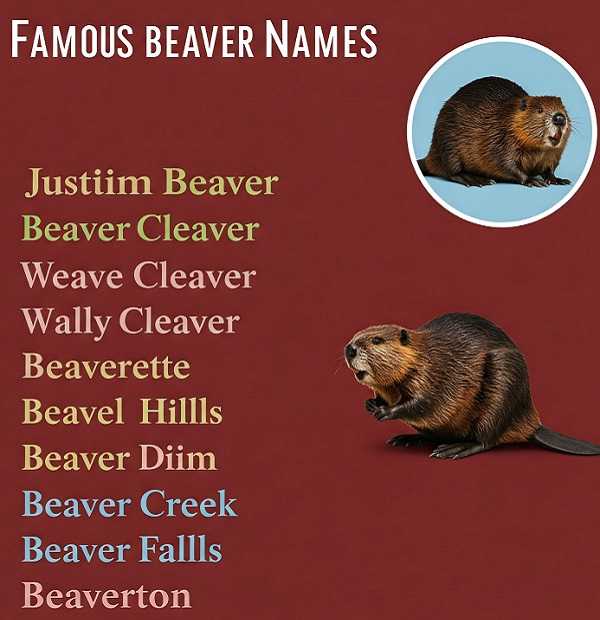 Famous Beaver Names