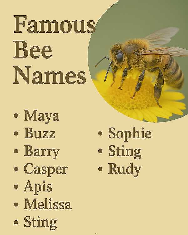 Famous Bee Names