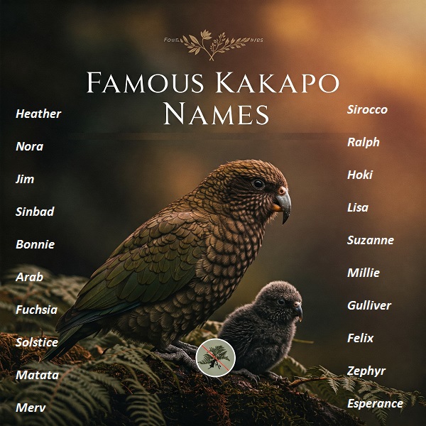 Famous Kakapo Names