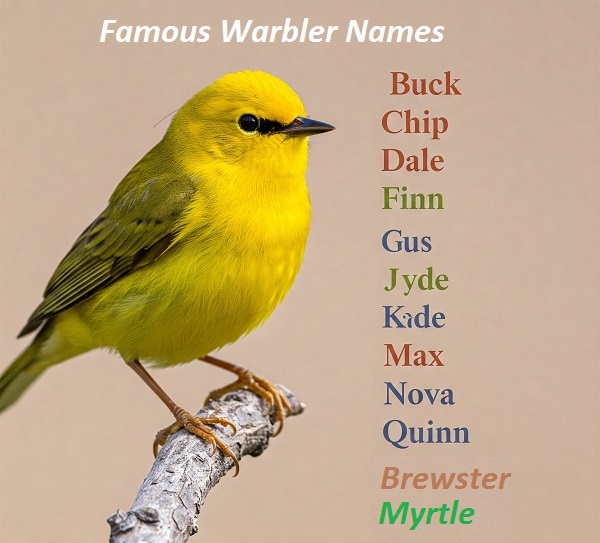 Famous Warbler Names