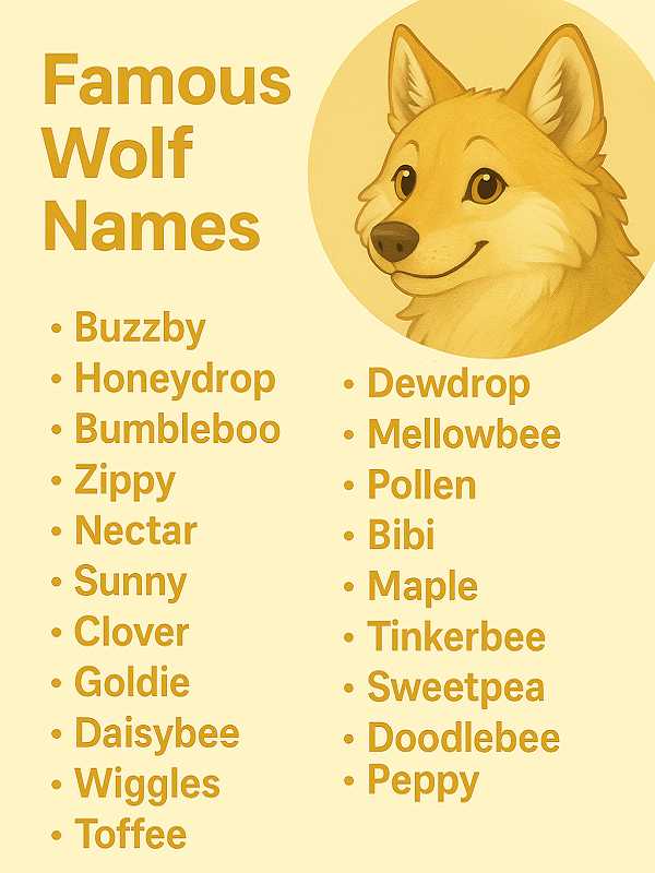 Famous Wolf Names
