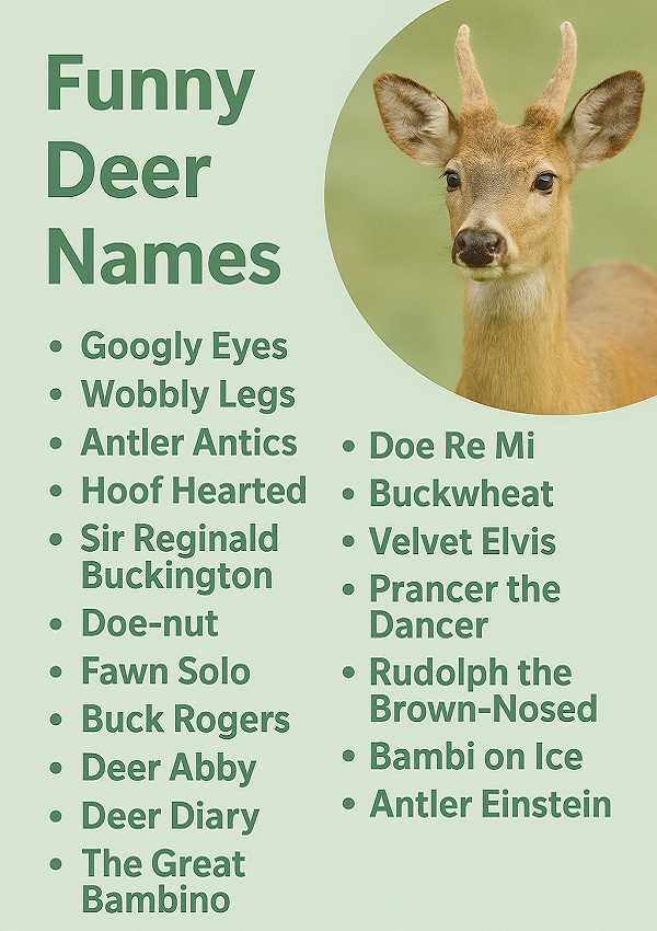 Funny Deer Names