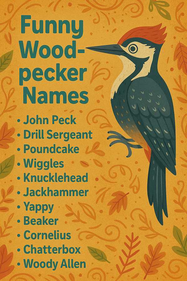 Funny Woodpecker Names