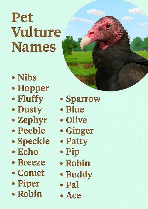 Pet Vulture Names