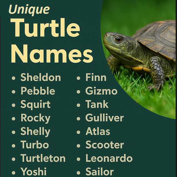 Unique Turtle Names