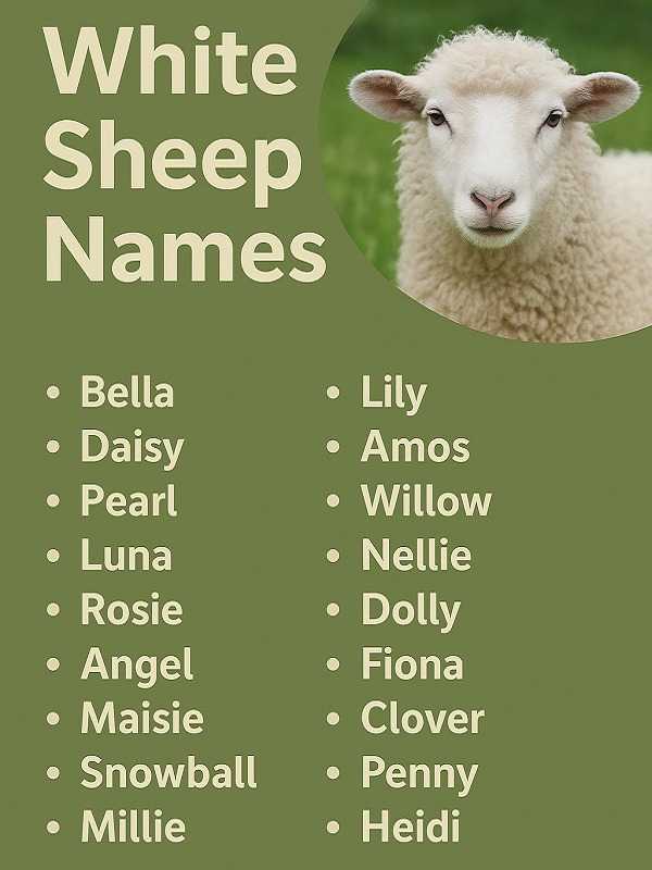 White Sheep Names