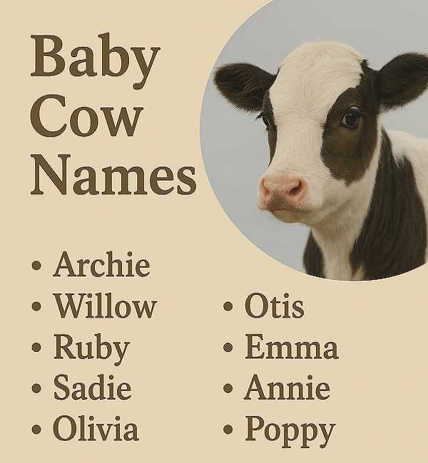 Baby Cow Names