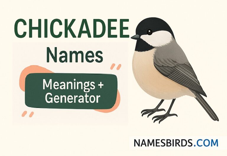 Chickadee Names