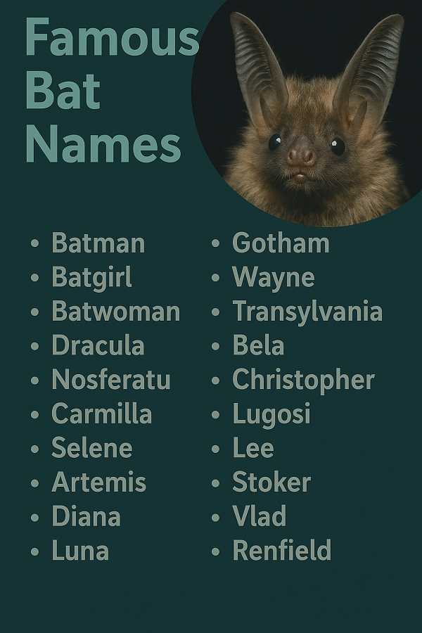 Famous Bat Names