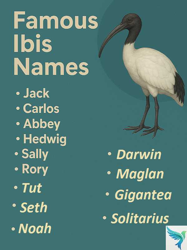 Famous Ibis Names