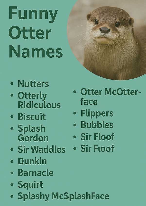 Funny Otter Names
