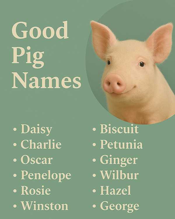 Good Pig Names