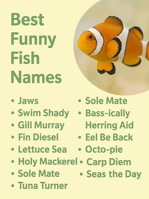 Best Funny Fish Names