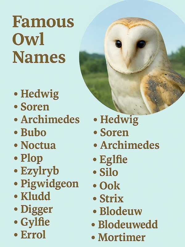 Famous Owl Names