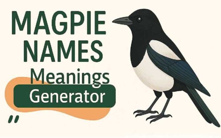 Magpie Names