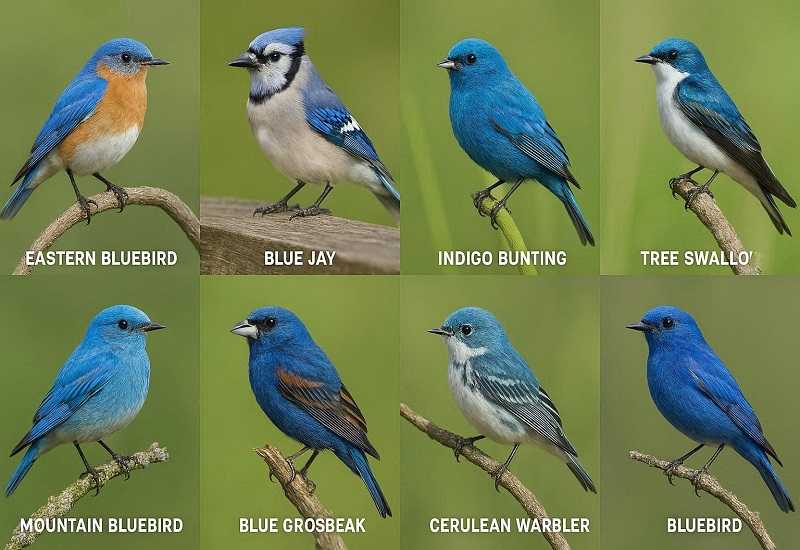 Blue Bird Species Names