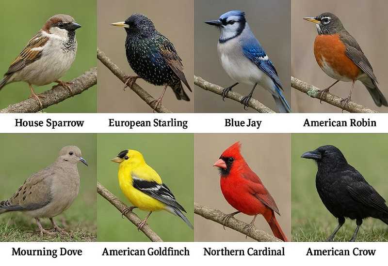 Common Bird Species Names