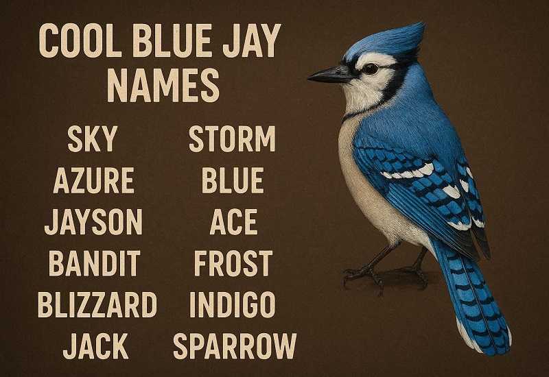 Cool Blue Jay Names
