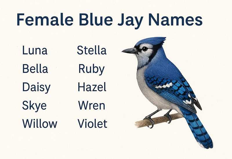 Female Blue Jay Names