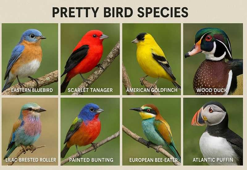 Pretty Bird Species Names